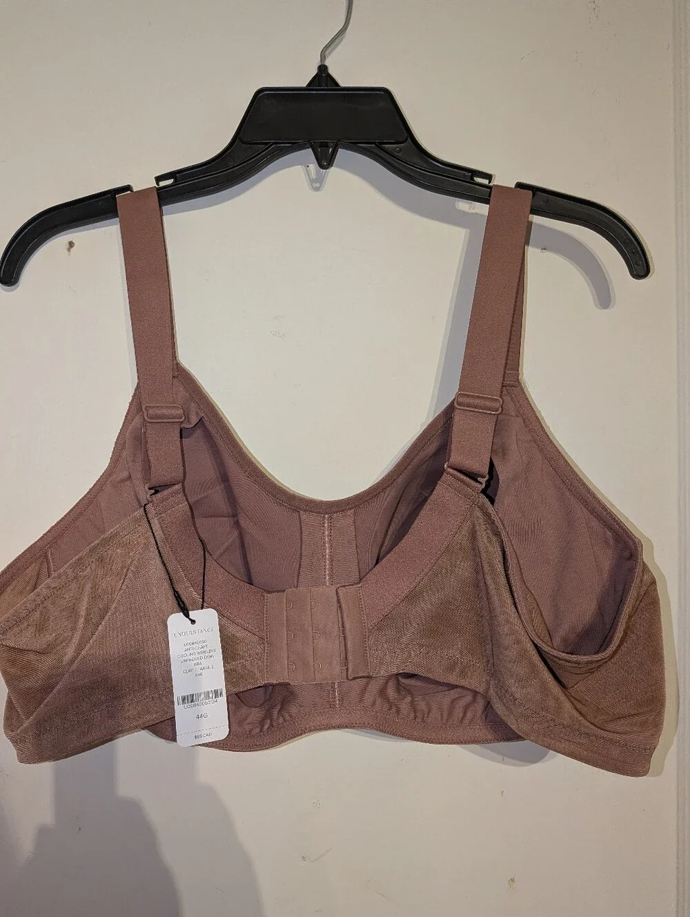 44F, 44GUnpadded Cooling anti Chafe No Under Wire Bra Light Brown